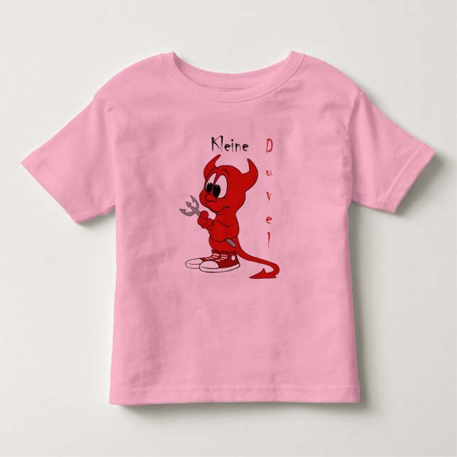 Camiseta Infantil Kleine Duvel (Frente)
