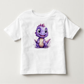 Camiseta Infantil Kleine Paarse Dino
