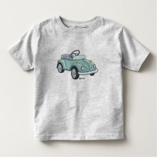 Camiseta Infantil Kleuter t-shirt met een kever trapauto