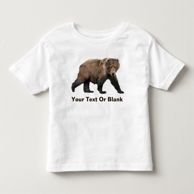 Camiseta Infantil Kodiak Bear (Frente)