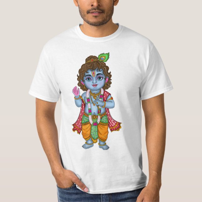 Camiseta Infantil Krishna (Frente)