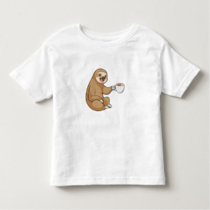 Camiseta Infantil Lã com Taça de Café