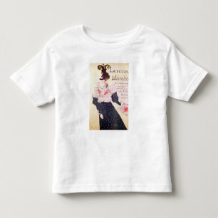 Camiseta Infantil La da propaganda de poster de Henri de