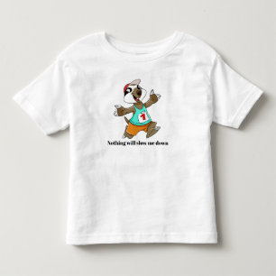 Camiseta Infantil Lã de Lã e Basquete Número 1