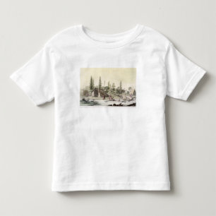 Camiseta Infantil La Perouse no porto Francesci (gravura da cor)