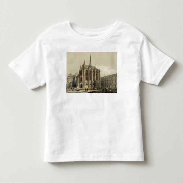 Camiseta Infantil La Sainte Chapelle, Paris (Frente)