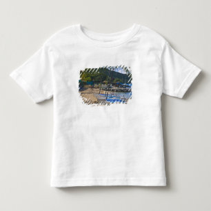 Camiseta Infantil Lado da praia em Leverick Bay Resort & Marina,