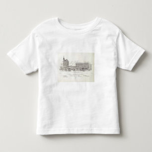 Camiseta Infantil Lado norte Davis de Califórnia e parte dianteira