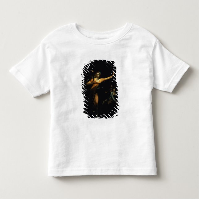 Camiseta Infantil Lady Macbeth Sleepwalk, 1783 (óleo na canvas) (Frente)