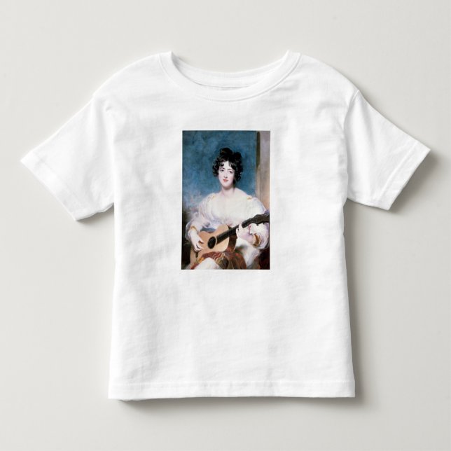 Camiseta Infantil Lady Wallscourt, 1825 (Frente)