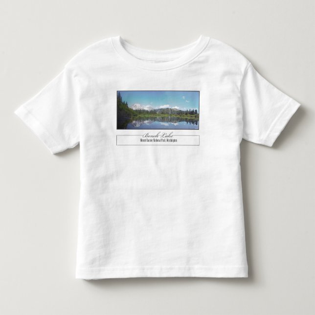 Camiseta Infantil Lago Bench (Frente)