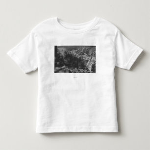 Camiseta Infantil Lago big Bear, estrada de CA acima da represa