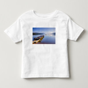 Camiseta Infantil Lago McDonald, Parque Nacional Glacier, Montana,