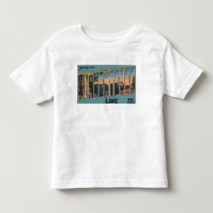 Camiseta Infantil Lago Skaneateles, New York - grandes cenas da