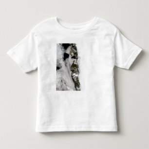 Camiseta Infantil Lagoas do Meltwater ao longo da costa oeste de