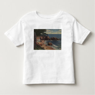 Camiseta Infantil Laguna Beach, CA - angra protegida na costa