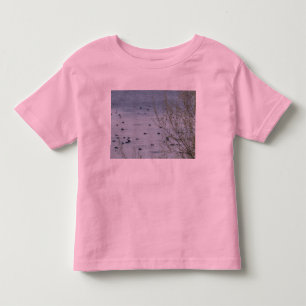 Camiseta Infantil Lake Birds Toddlers Ringer T-Shirt