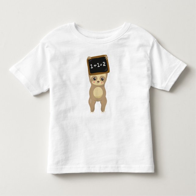 Camiseta Infantil Lama escolar, Lama branca, Lama de bebê, Conselho  (Frente)