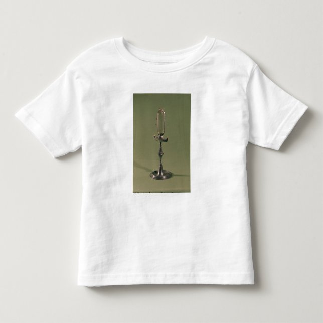 Camiseta Infantil Lâmpada de hora em hora, 1677 (Frente)