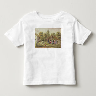 Camiseta Infantil Lanche em uma taberna do jornal de
