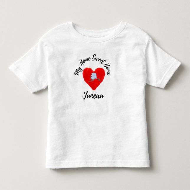 Camiseta Infantil Lar Doce Lar Juneau (Frente)
