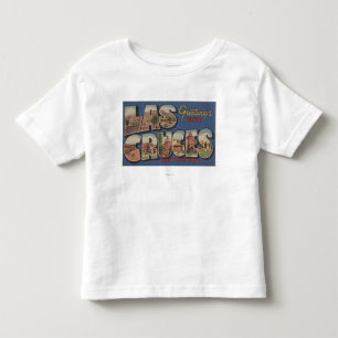 Camiseta Infantil Las Cruces, New mexico - grandes cenas da letra