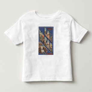 Camiseta Infantil Las Vegas, Nevada - grandes cenas 2 da letra