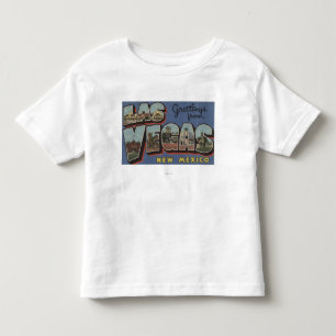 Camiseta Infantil Las Vegas, New mexico - grandes cenas da letra