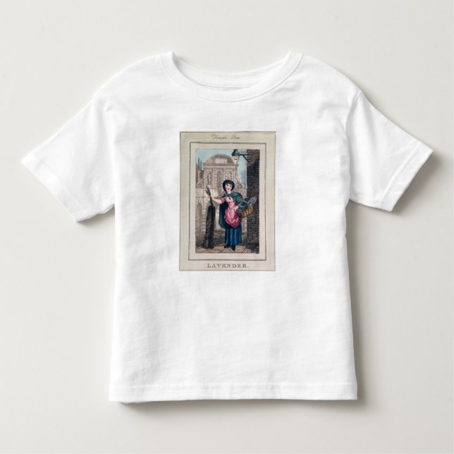 Camiseta Infantil Lavanda, Temple Bar, de "Cries of London" (Frente)