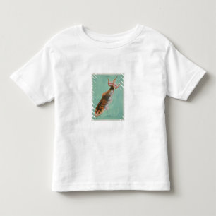 Camiseta Infantil Le Superbe, gravado pelo Martinet de Francois