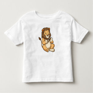 Camiseta Infantil Leão com setas unhas