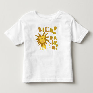 Camiseta Infantil Leão Rawr