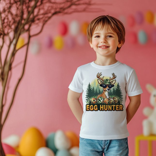 Camiseta Infantil Legal Camo Deer Easter Ovoy Boys (Criador carregado)