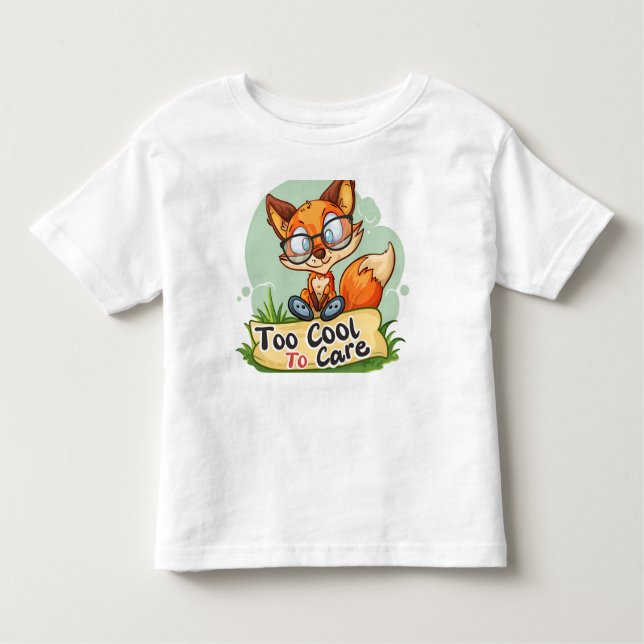 Camiseta Infantil Legal Fox Carefree (Frente)