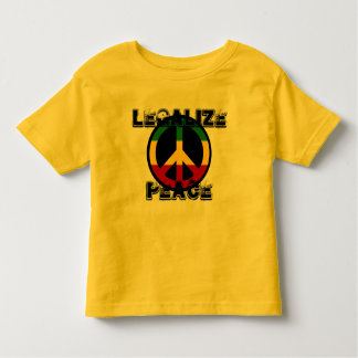 Camiseta Infantil Legalize a paz