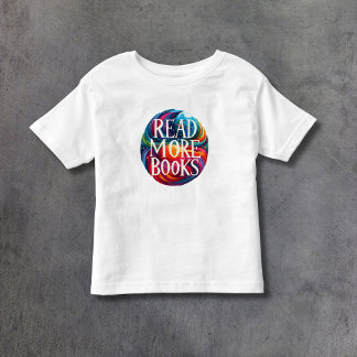 Camiseta Infantil Leia Mais Livros, Por Favor! Colorido