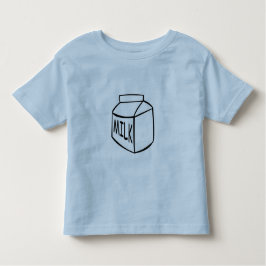 Camiseta Infantil Leite