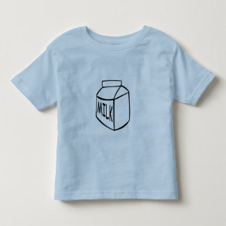 Camiseta Infantil Leite