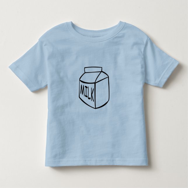 Camiseta Infantil Leite (Frente)