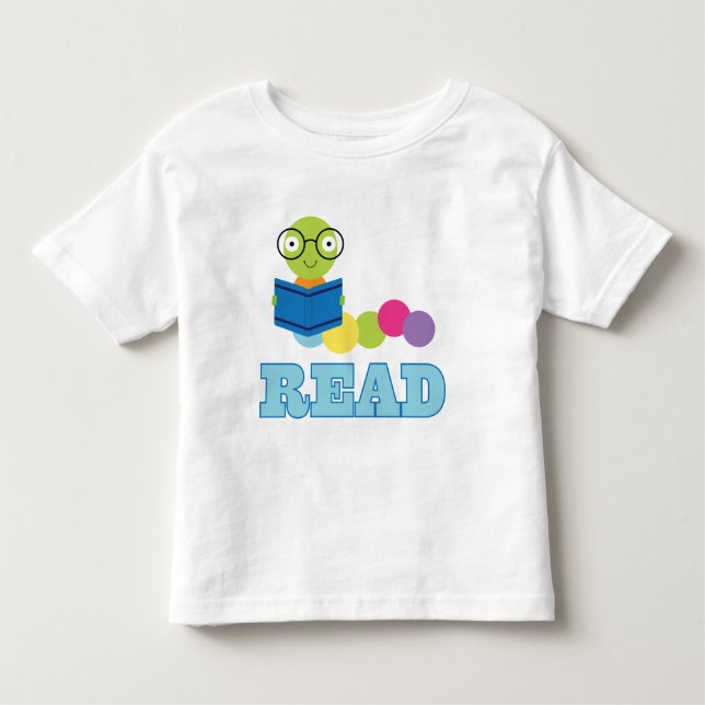 Camiseta Infantil Leitor ávido lido (Frente)