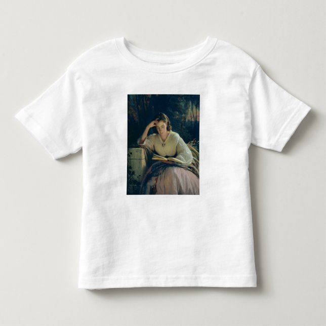 Camiseta Infantil Leitura, 1863 (Frente)