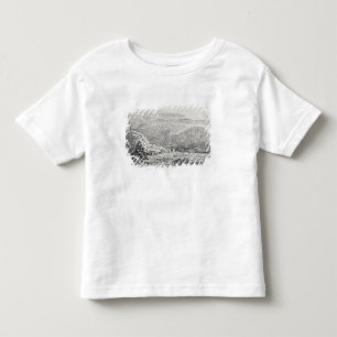 Camiseta Infantil Leitura do viajante abaixo de um marco miliário