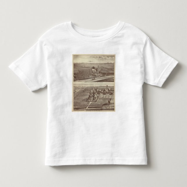 Camiseta Infantil Lemoore, ranchos de Armona (Frente)