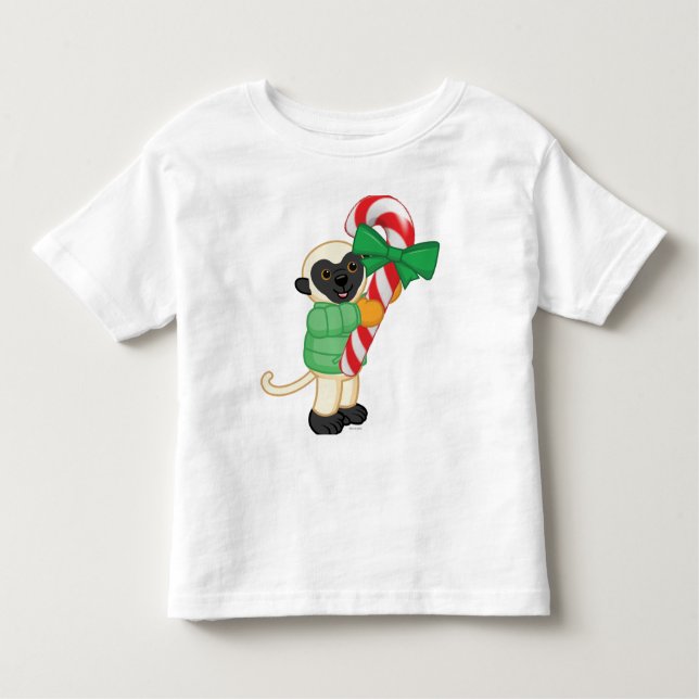 Camiseta Infantil Lemur de Sifaka (Frente)