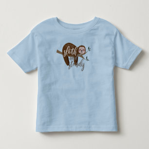 Camiseta Infantil Lenta e estável