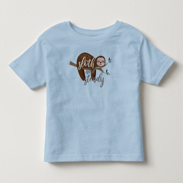 Camiseta Infantil Lenta e estável (Frente)