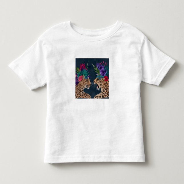 Camiseta Infantil Leopardos Hot House | CASAL (Frente)