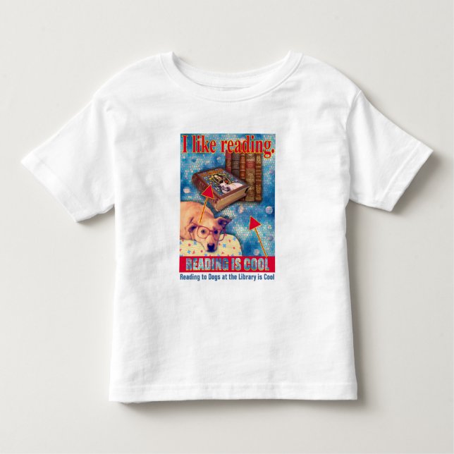 CAMISETA INFANTIL LER É LEGAL (Frente)