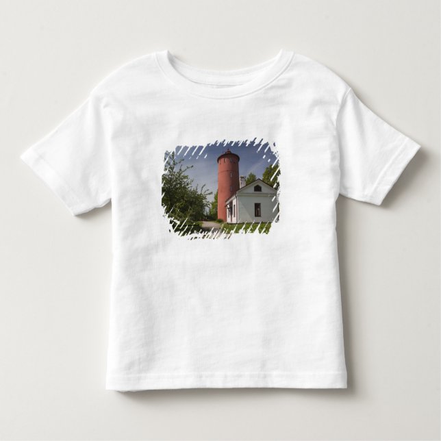 Camiseta Infantil Letónia, Letónia Ocidental, região de Kurzeme, Cab (Frente)
