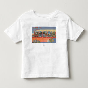 Camiseta Infantil Letra ScenesIndiana de IndianaLarge
